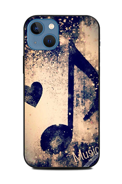 Covernex غطاء حماية لهاتف Apple iPhone 13 - موسيقى وقلب عتيق