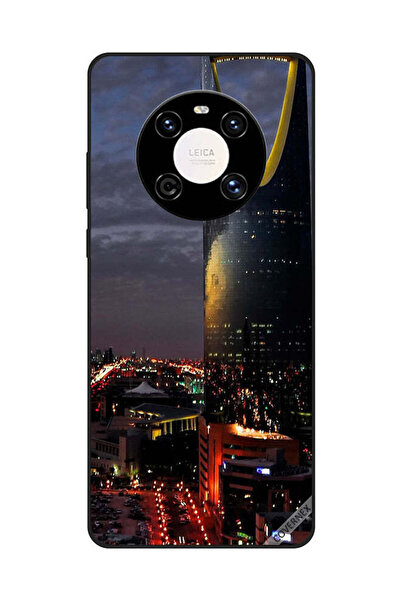 Covernex غطاء حماية لهاتف هواوي ميت 40 منظر برج الفيصلية في المساء