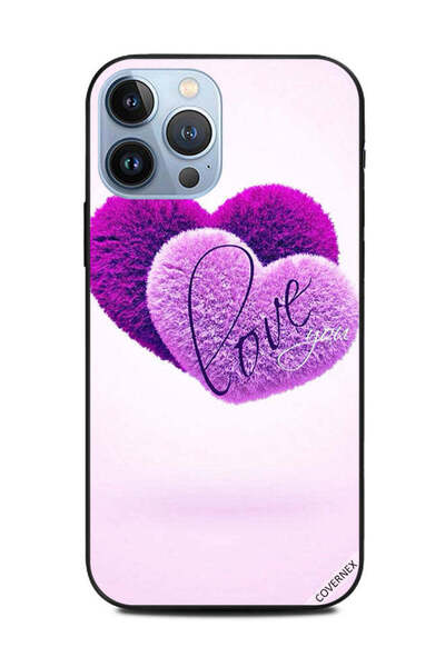 Covernex غطاء حماية لجهاز Apple iPhone 13 Pro Max Love You Heart