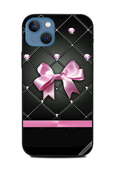 Covernex غطاء حماية لهاتف Apple iPhone 13 ربطة شعر وردية