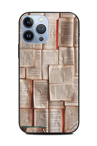 Covernex غطاء حماية لهاتف Apple iPhone 13 Pro Max بنمط صفحات الكتاب