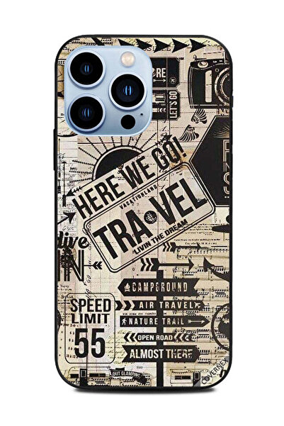 Covernex غطاء حماية لجهاز Apple iPhone 13 Pro Here We Go Travel