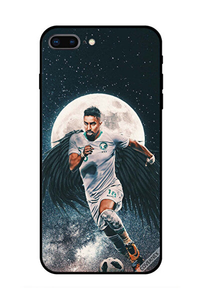 Covernex غطاء حماية لهاتف آبل آيفون 7 بلس - سالم الدوسري يحمل كرة قدم