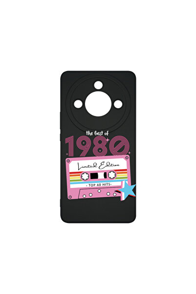 bestcase ® Husa Slim Silicon pentru Honor Magic6 Lite, Best Of 1980 - Girl St...