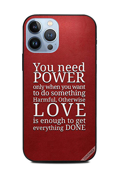 Covernex غطاء حماية لهاتف Apple iPhone 13 Pro Max - الحب يكفي