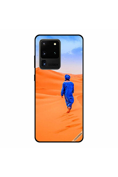 Covernex غطاء حماية سامسونج جالكسي S20 ألترا بتصميم فتى يرتدي فستانًا أزرق وي...