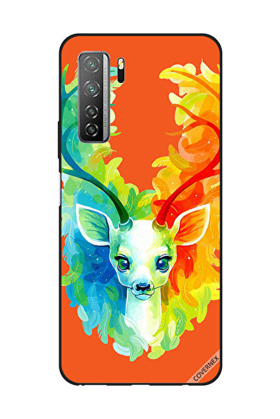Covernex غطاء حماية لهاتف هواوي نوفا 7SE/P40 لايت 5G - غزال ملون
