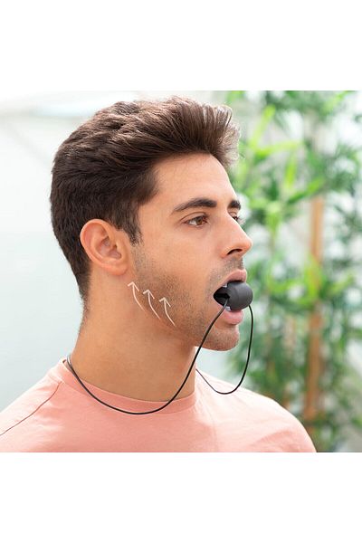 InnovaGoods InnovaGoods Jaggler jaw exerciser, silicone, black