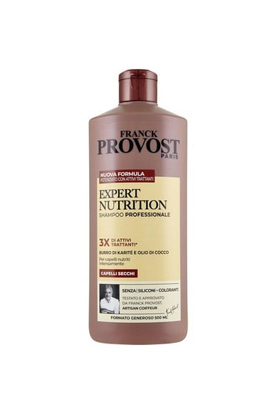 Franck Provost Șampon Nutritiv, Franck Provost, 500ml, Unt de Shea și Ulei de Cocos
