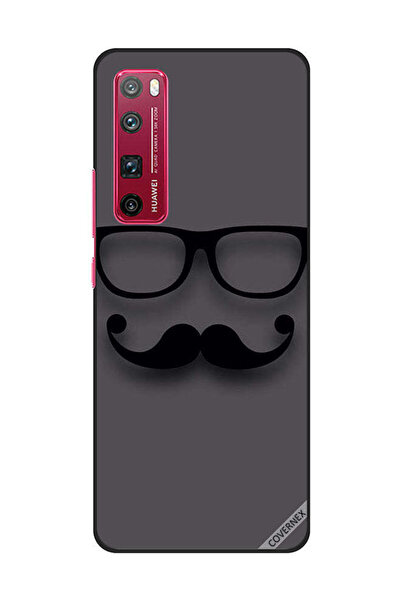 Covernex غطاء حماية لهاتف هواوي نوفا 7 برو - أسود زجاجي وشارب