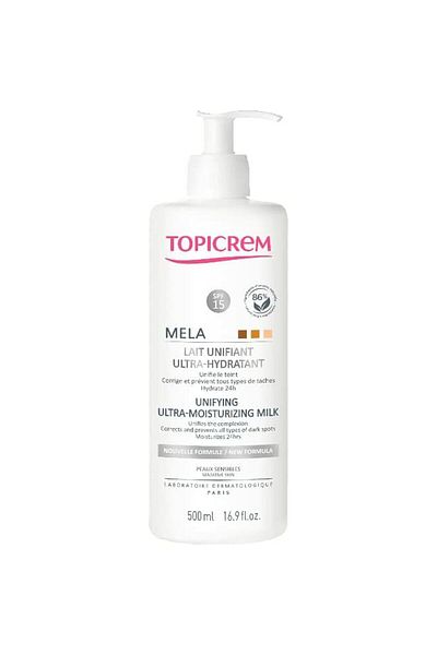 Ebristan Yayınları Lapte de Corp Hidratant Topicrem Mela Anti-pete 500 ml