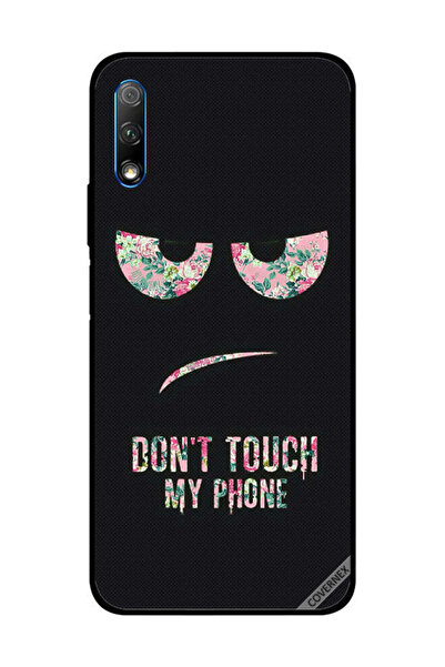 Covernex غطاء حماية لهاتف Honor 9X مطبوع عليه عبارة "لا تلمس هاتفي"