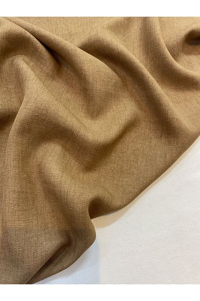 Yiğit Kumaş Sofia Linen Fabric Light Brown