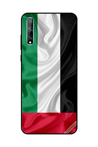 Covernex غطاء حماية لهاتف هواوي Y8P/P Smart S بطبعة علم الإمارات العربية المتحدة