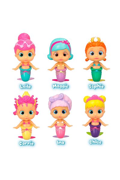 Bloopies Bloopies Mermaid Doll, various models, in glass