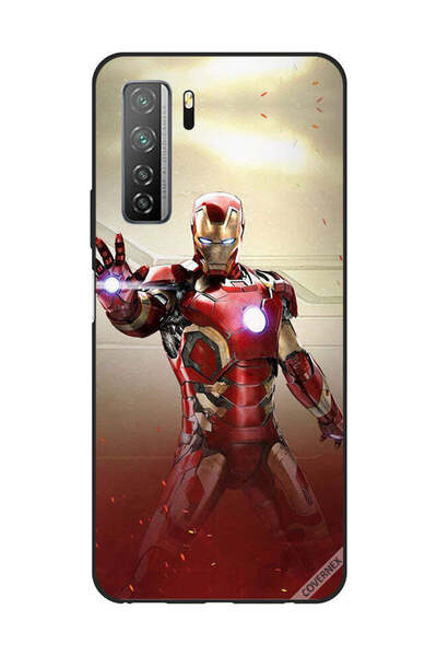 Covernex غطاء حماية لهاتف هواوي نوفا 7SE/P40 لايت 5G، تصميم الرجل الحديدي