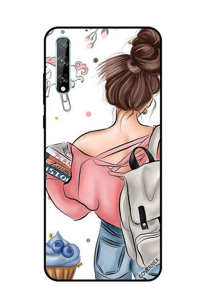 Covernex غطاء حماية لهاتف هواوي Y8P/P Smart S كتب في متناول اليد خطة متعلمة و...