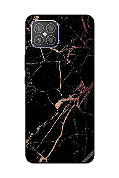 Covernex غطاء حماية لهاتف هواوي نوفا 8 SE بنمط رخامي أسود