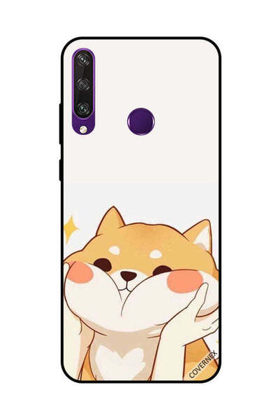 Covernex غطاء حماية لهاتف هواوي Y6P قطة محبة أثناء حملها من الشيكات