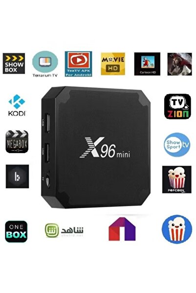 X96 Mini Android TV BoxX96 Mini,Quad Core RAM 2GB ROM 16GB Dual WiFi 2.4G/5.8G 4K HDR+,With Remote