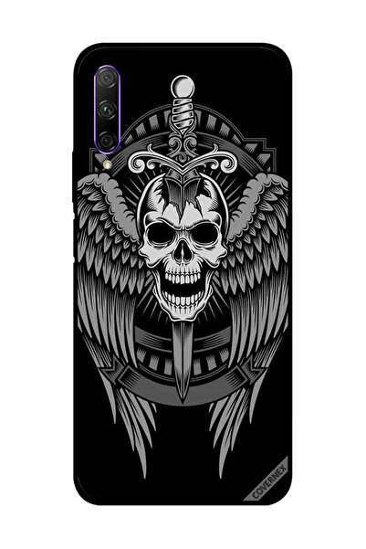 Covernex غطاء حماية لهاتف Honor 9X Pro بتصميم جمجمة وأجنحة نسر