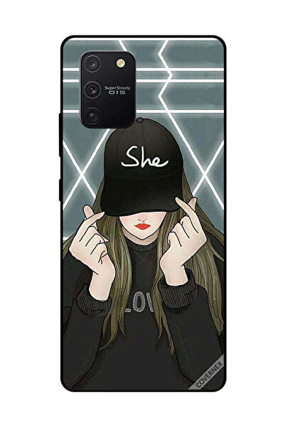 Covernex غطاء حماية لهاتف سامسونج جالكسي S10 لايت مع غطاء للرأس