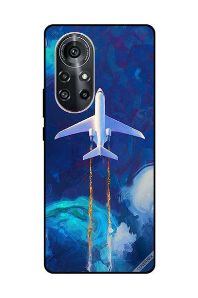 Covernex غطاء حماية لهاتف هواوي نوفا 8 برو 5G، طائرة تحلق