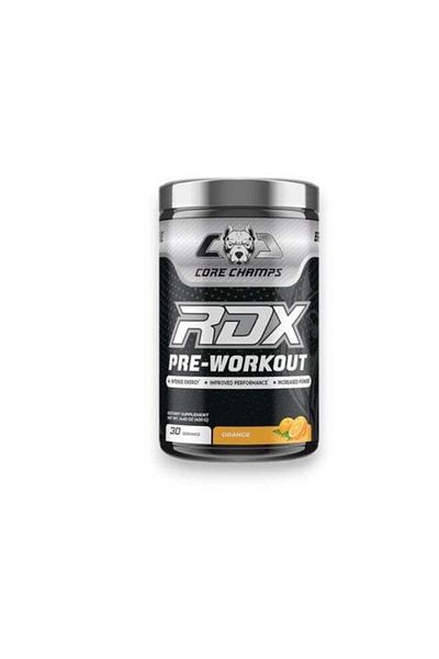 Core Champs Rdx Pre-Workout, Orange Flavour, 30 Servings