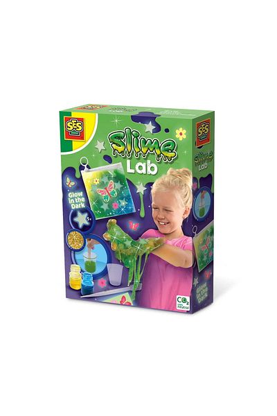 SES Creative Phosphorescent slime set, Ses Creative, with glitter and shapes