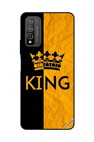 Covernex Protective Case Cover For Honor 10X Lite King Black & Yellow