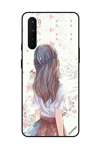 Covernex غطاء حماية لهاتف OnePlus Nord بطبعة فتاة لطيفة في تفكير عميق