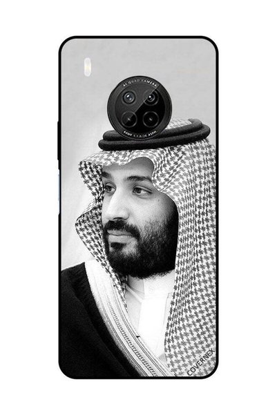 Covernex غطاء حماية لهاتف هواوي Y9A صورة محمد بن سلمان بالأبيض والأسود
