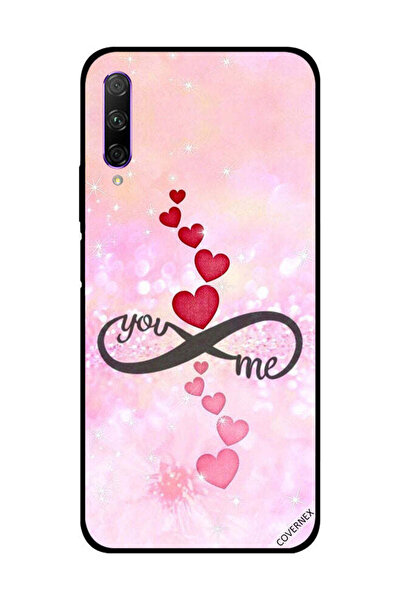 Covernex غطاء حماية لهاتف Honor 9X Pro قلوب حمراء ووردية أنت إنفينيتي مي
