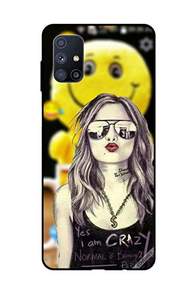 Covernex غطاء حماية لهاتف سامسونج جالاكسي M51 نعم أنا مجنون، العادي ممل