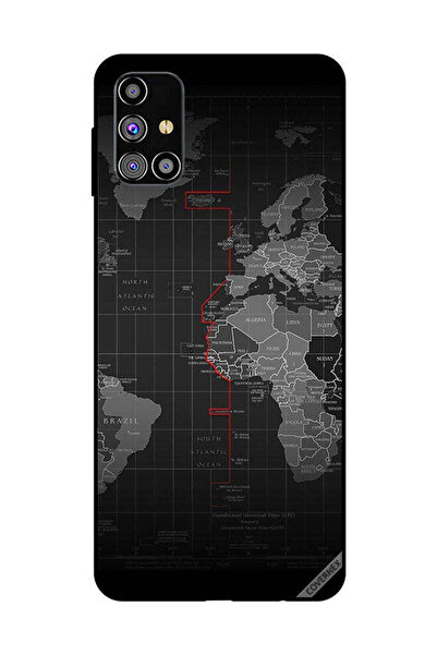 Covernex غطاء حماية لهاتف سامسونج جالاكسي M31s بطبعة حدود المحيط