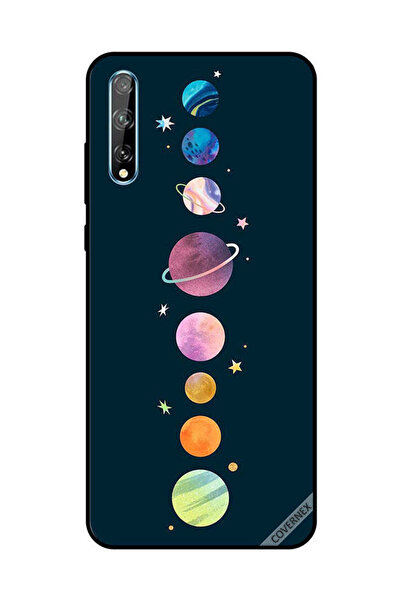 Covernex غطاء حماية لهاتف هواوي Y8P/P Smart S - الفضاء والنجوم