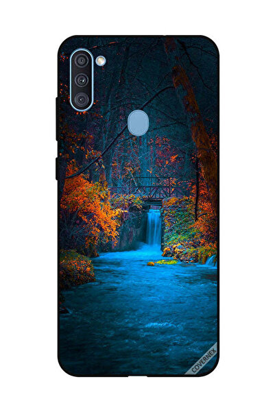 Covernex غطاء حماية لهاتف سامسونج جالاكسي A11 بلون أزرق ووترفول