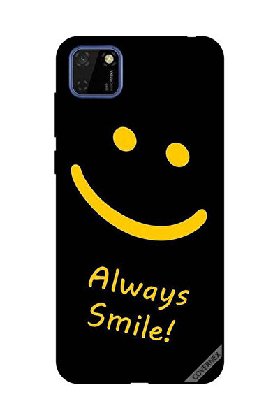 Covernex غطاء حماية لهاتف هواوي Y5P - أصفر مبتسم دائمًا