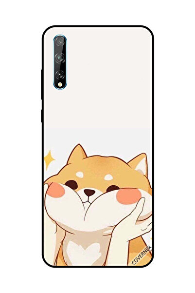 Covernex غطاء حماية لهاتف هواوي Y8P/P Smart S قطة محبة أثناء حملها من الشيكات