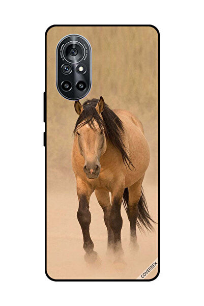 Covernex غطاء حماية لهاتف هواوي نوفا 8 5G - سباق الخيل البني