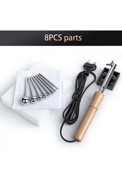 Choice Fixed Temperature Flower Ironing Tool Set Branding Iron Fabric Ironing Machine Flower Making Tools D