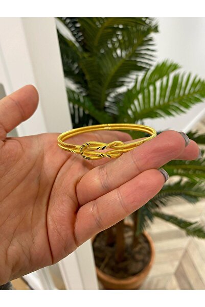 bestmysilver 925 Ayar Gümüş Desenli Düğüm Ajda Bilezik