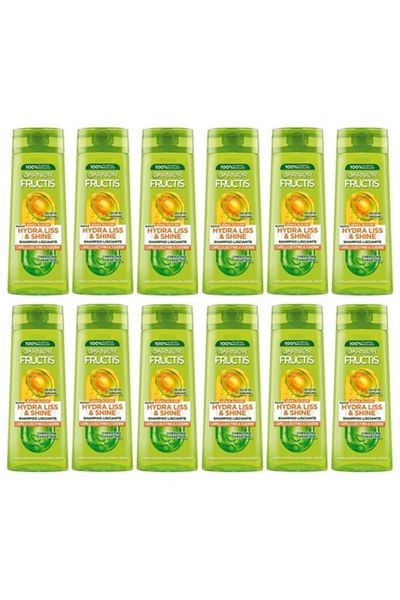 Garnier Garnier Fructis Hydra Liss & Shine Shampoo 250ml