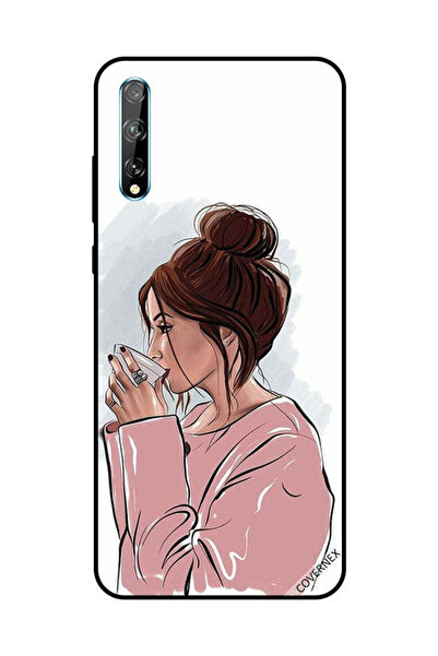 Covernex Protective Case Cover For Huawei Y8P/P Smart S Drinking Tea