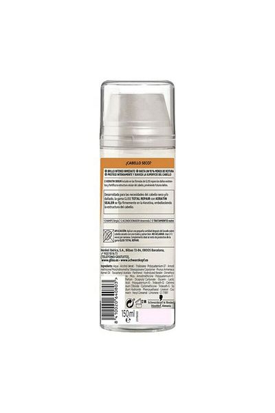 Schwarzkopf Nourishing Hair Mask, Schwarzkopf Gliss Total Repair Extra Shine, 150 ml
