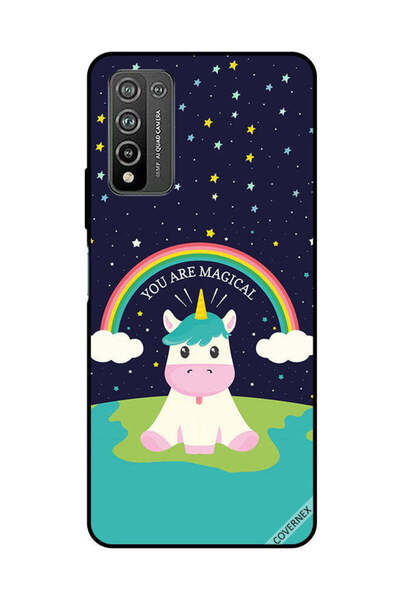 Covernex غطاء حماية لهاتف Honor 10X Lite بتصميم وحيد القرن السحري