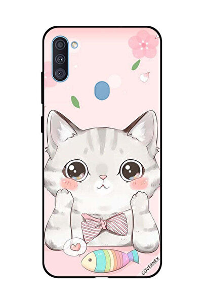 Covernex غطاء حماية لهاتف سامسونج جالاكسي A11 - سمكة القط