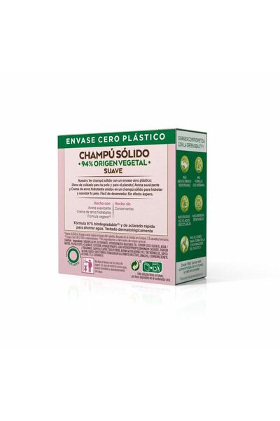 Garnier Șampon solid, Garnier, Original Remedies, calmant, 60g