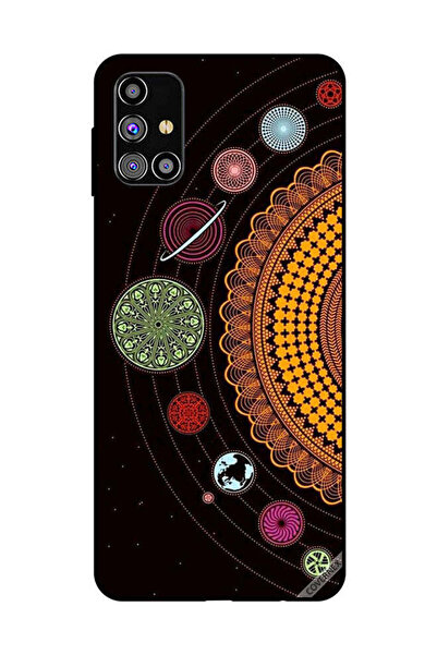 Covernex غطاء حماية لهاتف سامسونج جالاكسي M31s بأشكال ماندالا الفضائية