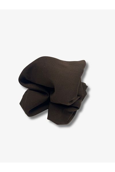Yiğit Kumaş Crepe Fabric with Sand, Piece 105X150 cm Brown